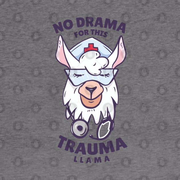 NO DRAMA NURSE LLAMA by Bombastik